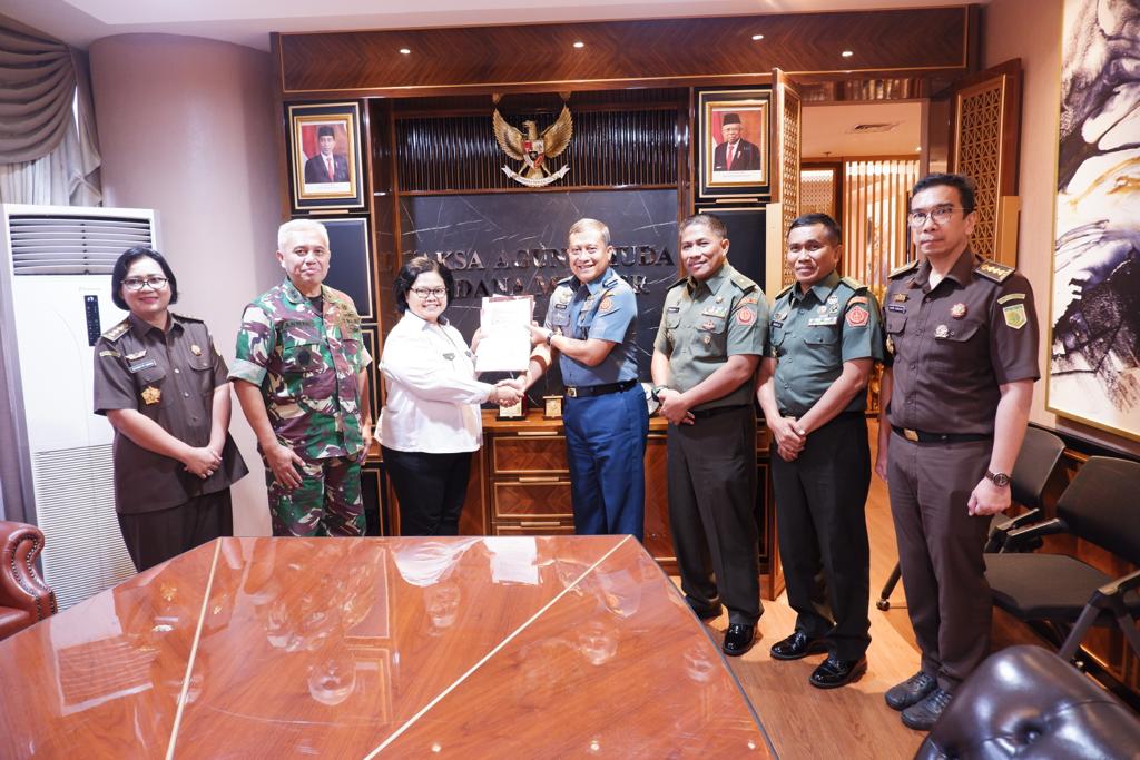 Kejaksaan RI Melakukan MoU Dengan TNI